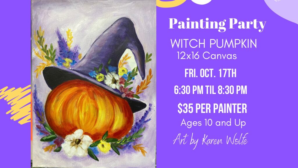 Paint Party - Art by Karen Wolfe