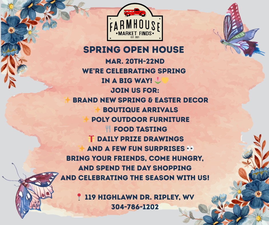 Farmhouse Market Finds Spring Open House