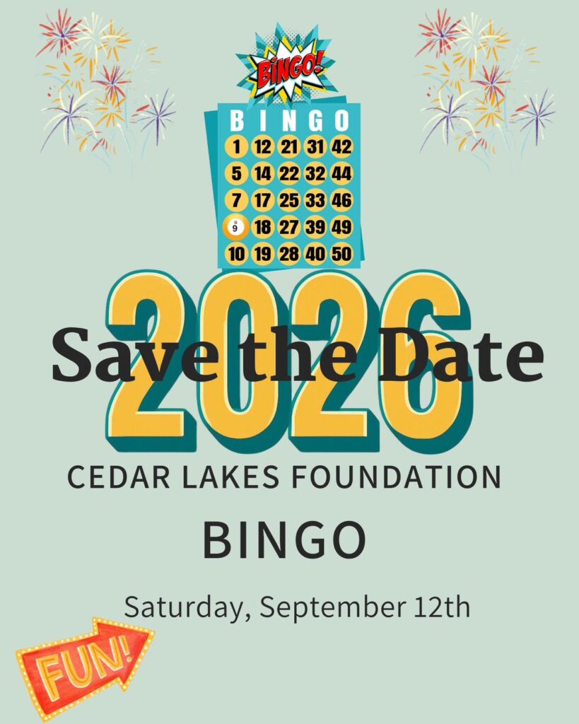Bingo - Cedar Lakes Foundation