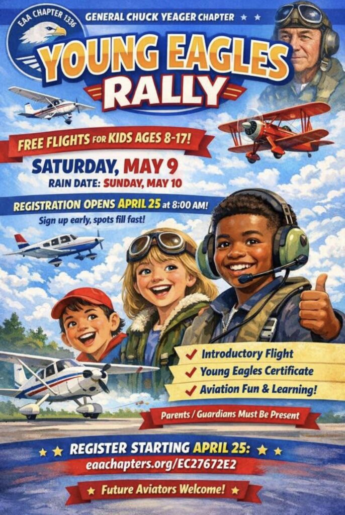 Young Eagles Rally Registration Opens